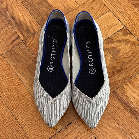 Rothy's Women's Light Gray Flats - Picture 5 of 16
